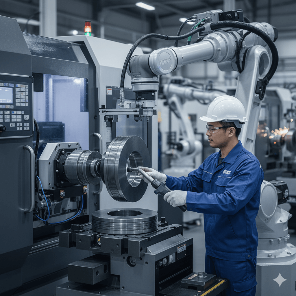 Bánh cán ren tròn hệ Fast-Change thay khuôn nhanh, tăng năng suất